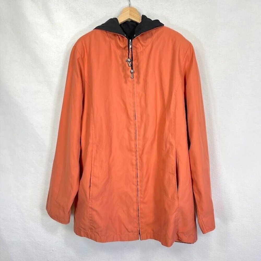 Macintosh New England Reversible Jacket Lightweight Outdoor Whimsy Artsy XL